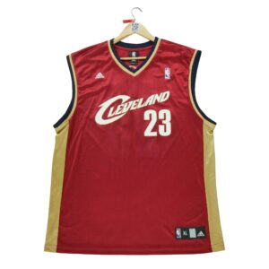Maillot sans manches homme rouge Adidas Equipe Cleveland Cavaliers
