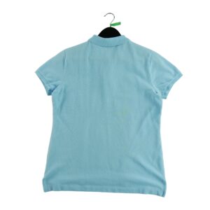 Polo manches courtes femme bleu clair Polo Ralph Lauren Col Polo