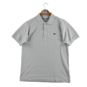 Polo manches courtes homme gris Lacoste Col Polo