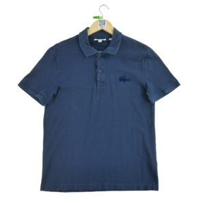 Polo manches courtes homme marine Lacoste Col Polo