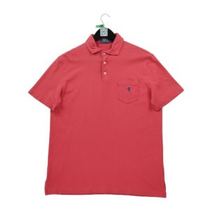 Polo manches courtes homme rouge Polo Ralph Lauren Col Polo
