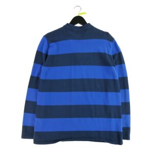 Polo manches longues femme bleu Lauren Ralph Lauren Motif a rayures Col Polo