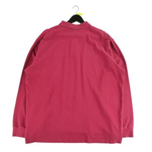 Polo manches longues homme rouge Polo Ralph Lauren Col Polo