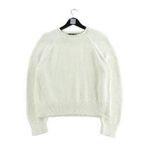 Pull femme manches longues beige Lauren Ralph Lauren Col Rond