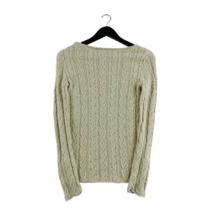 Pull femme manches longues beige Lauren Ralph Lauren Col Rond