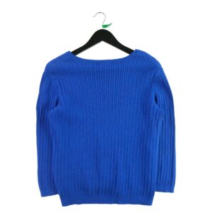 Pull femme manches longues bleu Lauren Ralph Lauren Col V