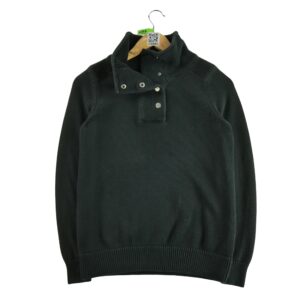 Pull femme manches longues noir Lauren Ralph Lauren Col Montant