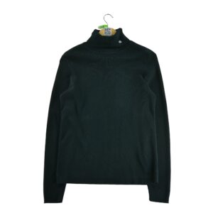 Pull femme manches longues noir Lauren Ralph Lauren Col Roule