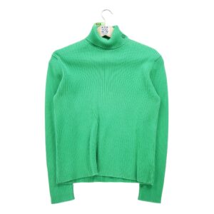 Pull femme manches longues vert Lauren Ralph Lauren Col Roule