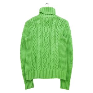 Pull femme manches longues vert Lauren Ralph Lauren Col Roule