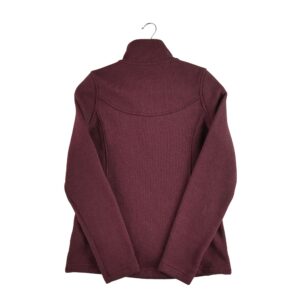 Pull polaires femme manches longues bordeaux The North Face Motif chine Col Montant