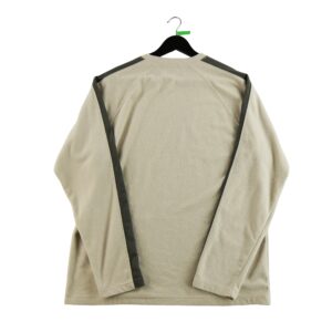 Pull polaires homme manches longues beige The North Face Col Rond