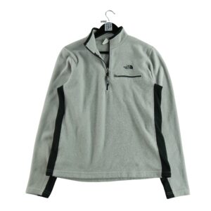 Pull polaires homme manches longues gris The North Face Col Montant