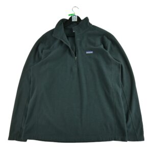 Pull polaires homme manches longues noir Patagonia Col Montant