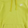 Sweat a capuche homme manches longues jaune Nike Col Rond