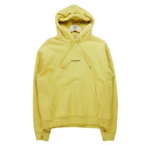 Sweat a capuche homme manches longues jaune The Kooples Col Rond