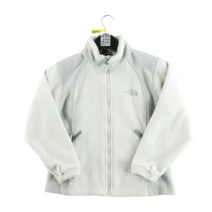 Veste polaires enfant manches longues blanc The North Face Col Montant