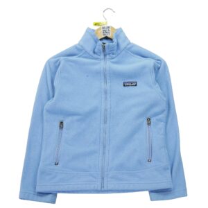 Veste polaires enfant manches longues bleu clair The North Face Col Montant