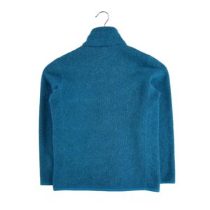 Veste polaires enfant manches longues turquoise Patagonia Motif chine Col Montant