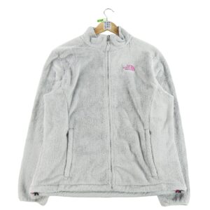 Veste polaires femme manches longues gris The North Face Col Montant