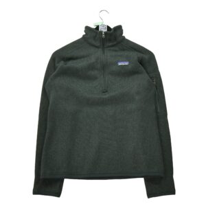 Veste polaires femme manches longues noir Patagonia Col Montant