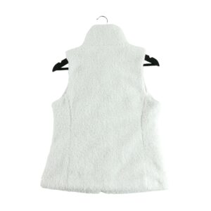 Veste polaires femme sans manches blanc Patagonia Col Montant