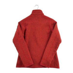 Veste polaires homme manches longues rouge Patagonia Motif chine Col Montant