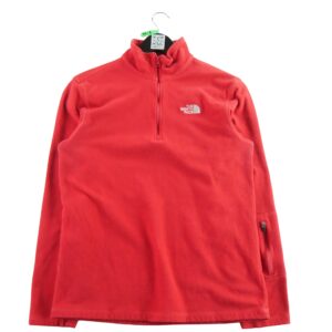 Veste polaires homme manches longues rouge The North Face Col Montant