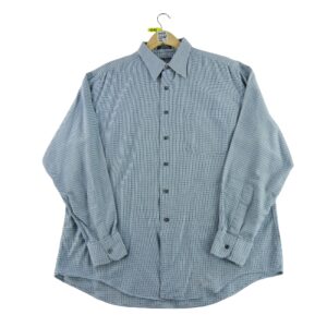 Chemise classiques homme manches longues bleu Burberry Motif a carreaux