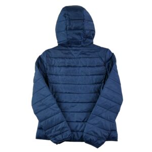 Doudoune femme manches longues marine Tommy Hilfiger Col Montant