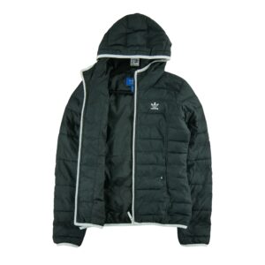 Doudoune femme manches longues noir Adidas Col Rond