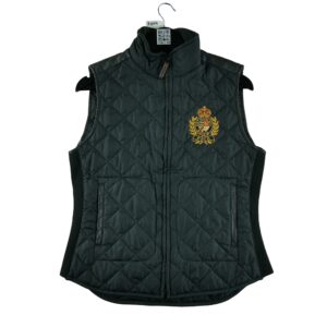 Doudoune femme sans manches marine Polo Ralph Lauren Col Montant