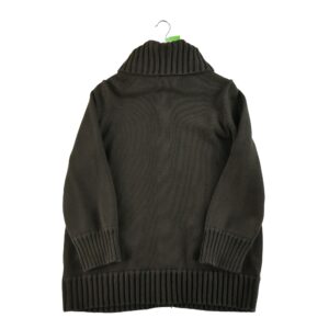 Gilet femme manches longues marron Lauren Ralph Lauren Col Roule