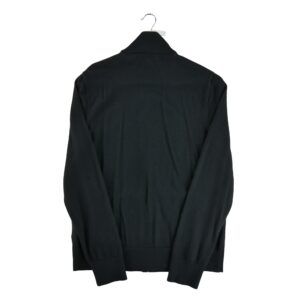 Gilet homme manches longues noir Calvin Klein Col Montant