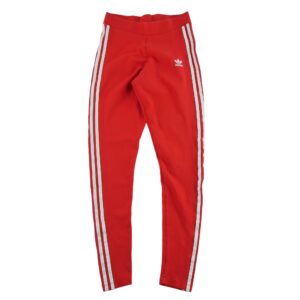 Jogging femme rouge Adidas