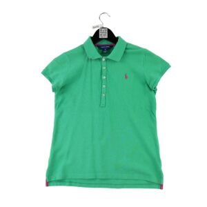 Polo manches courtes enfant vert Polo Ralph Lauren Col Polo