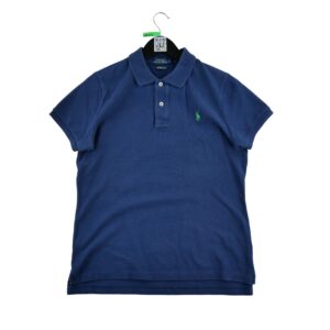 Polo manches courtes femme marine Polo Ralph Lauren Col Polo