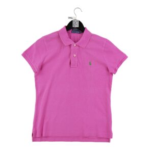 Polo manches courtes femme rose Polo Ralph Lauren Col Polo