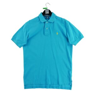 Polo manches courtes homme bleu clair Polo Ralph Lauren Col Polo