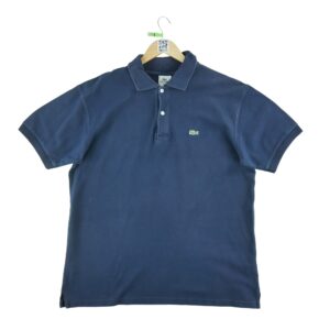 Polo manches courtes homme marine Lacoste Col Polo