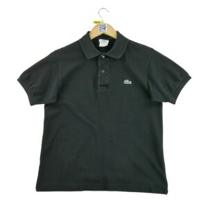 Polo manches courtes homme noir Lacoste Col Polo