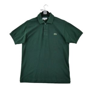 Polo manches courtes homme vert Lacoste Col Polo