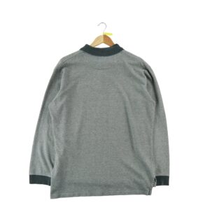 Polo manches longues homme gris Polo Ralph Lauren Motif a motifs Col Polo