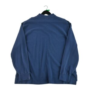 Polo manches longues homme marine Polo Ralph Lauren Col Polo