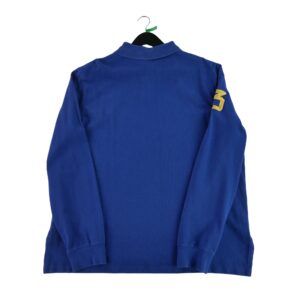 Polo manches longues homme marine Polo Ralph Lauren Col Polo