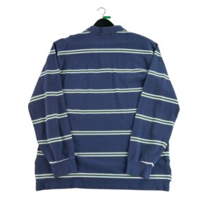 Polo manches longues homme marine Polo Ralph Lauren Motif a rayures Col Polo