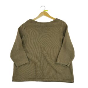 Pull femme manches longues beige Lauren Ralph Lauren Col Rond