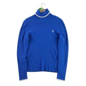 Pull femme manches longues bleu Lauren Ralph Lauren Col Roule