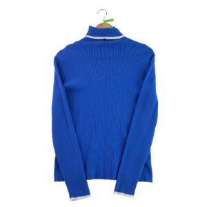 Pull femme manches longues bleu Lauren Ralph Lauren Col Roule