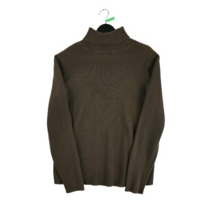 Pull femme manches longues marron Lauren Ralph Lauren Col Roule